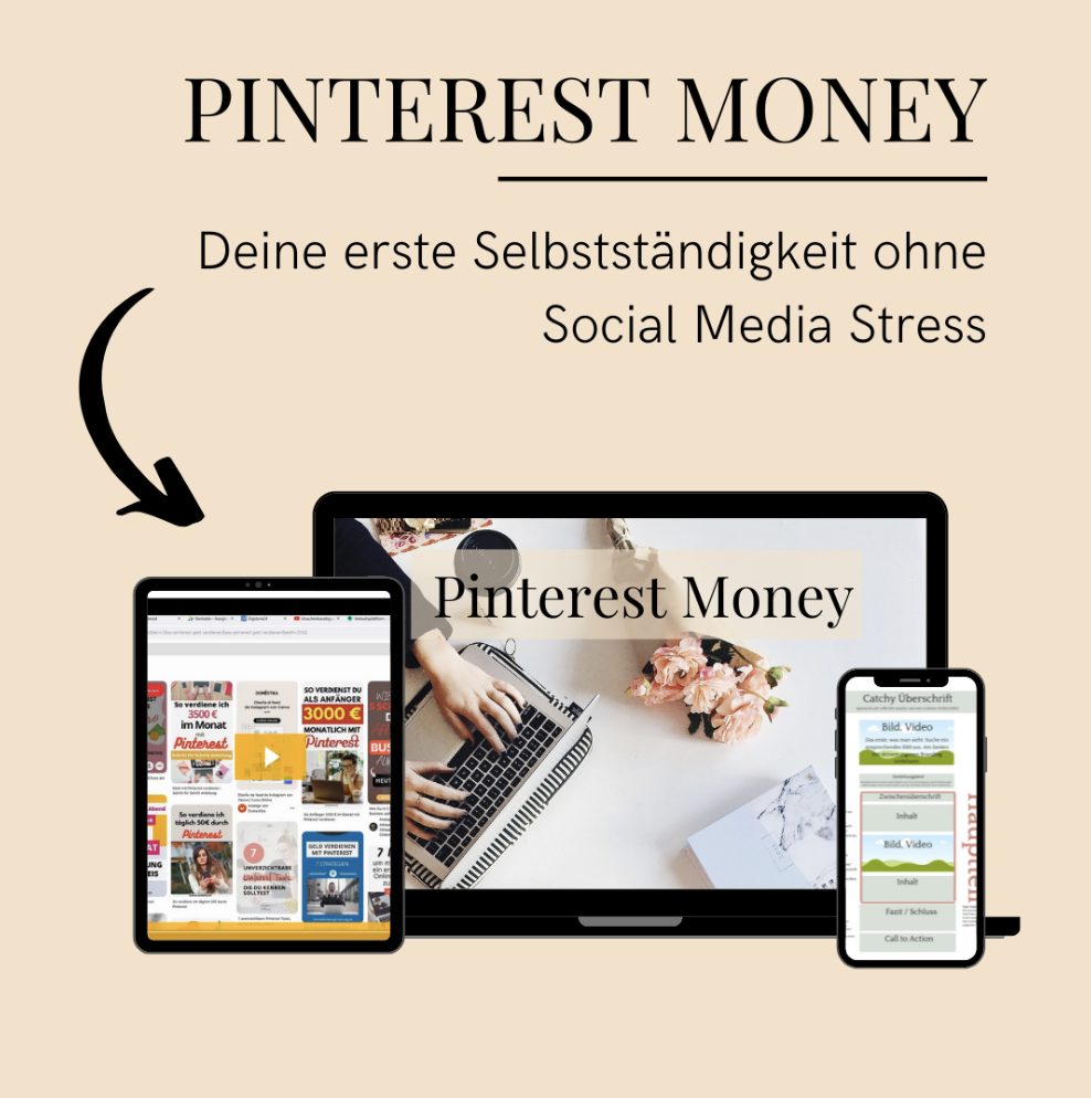 Pinterest Money 2.0 Online Geld verdienen Starter-Guide mit Pinterest und Blog