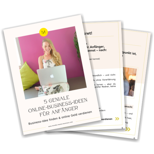 5 Business-Ideen für Anfängerinnen