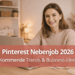 Pinterest Nebenjob 2026 - Trends und Ideen